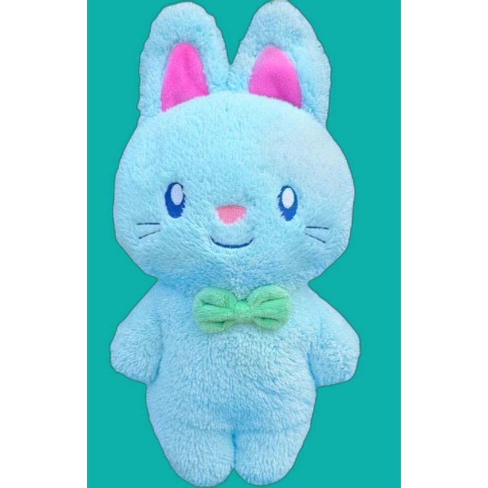 Cuddle Cruisers Hopper The Bunny Plush Seatbelt Strap Cushion Cover Blue NWT